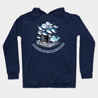 Whale Stack: The Programmer's Hello World Collection Hoodie